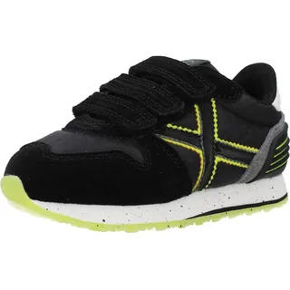 Munich Mini Massana VCO Unisex-Sneaker für Kinder, Schwarz, 24 EU