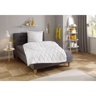 OTTO home "Mondschein, Bettdecke 135x200 cm, 155x220 cm, 200x200 cm", leicht Füllung: Polyester. 1 Stk. tlg. Bettdecken, Sommer, Winter; allergiker geeignet (Hausstauballergiker),