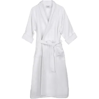 Superior Waffelgewebter Baumwoll-Bademantel mit Gürtel, Unisex, weich, saugfähig, Bademantel für Damen und Herren, Badezubehör, lang, Plüsch, flauschige Bademäntel für Dusche, Spa, Resort