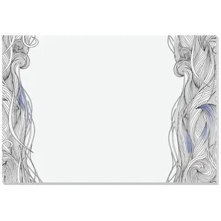 Sigel Relax HO570 Schreibunterlage Blanko Schwarz/Weiß (B x H) 595 mm x 410 mm