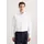 Herren Mens slim Langer Arm Ela Weiß 675665 38 EU