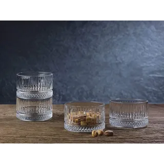 Pasabahce Elysia Glas Snackschale, 4-fach, 230 cc, transparent