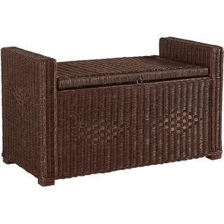 Home Affaire »Schönerempfang, TOPSELLER" (Rattan-Bank, OTTOs Choice), Belastbar bis max. 80 Kg, mit Stauraum