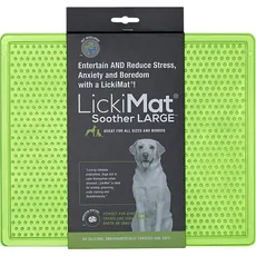 Bild LICKI MAT - Dog Bowl Soother Xl Green 30,5X25,5Cm - (645.5392), Futternapf