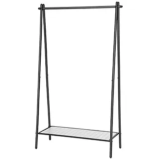 Songmics Kleiderständer HSR23BK schwarz Metall 92,5 x 153,0 cm