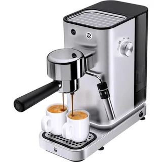 WMF Lumero Espressomaschine grau + Milchaufschäumer
