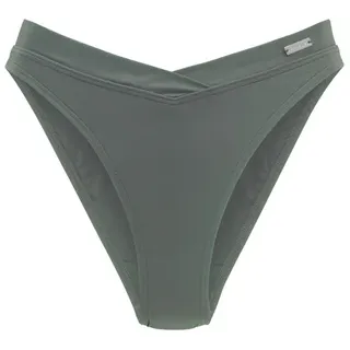 LASCANA Bikini-Hose »Italy« mit hohem Beinausschnitt, grün