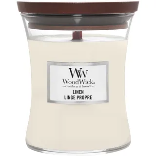 Woodwick Linen Duftkerze 275 g