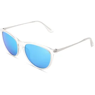 Pro Acme Polarisierte Kinder Sonnenbrille mit Blendschutzfilter für Kinder von 3-9 Jahren, Jungen und Mädchen(Transparenter Rahmen|Blau Reflektierende)