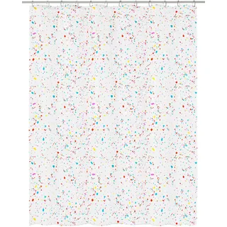 KLEINE WOLKE Duschvorhang Confetti 180 x 200 cm bunt