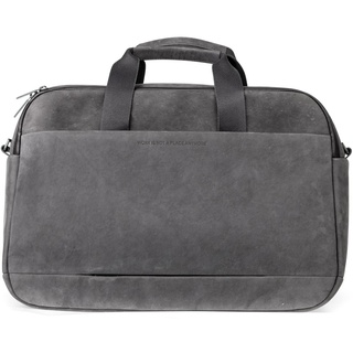 Salzen Workbag Businesstasche Sleekline Leather 15,6" Slate Grey