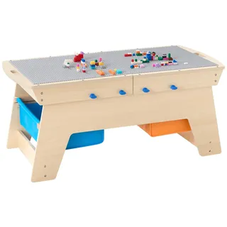 Vevor Kindertisch Aktivitätstisch 905 x 497 x 393 mm Holzfarbe