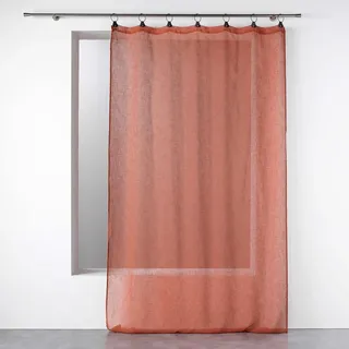 douceur d'Intérieur Paneel mit Ring, Orange, 140 x 240 cm