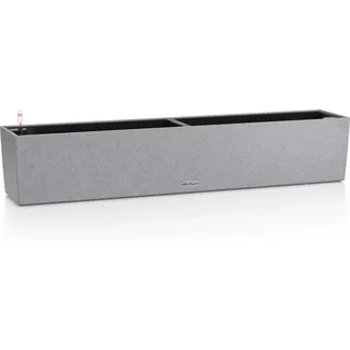 Lechuza® Pflanzgefäß Balconera Stone 100 cm x 19 cm Steingrau