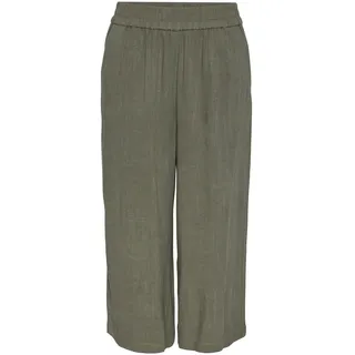 PIECES PCVINSTY HW Linen Culotte NOOS