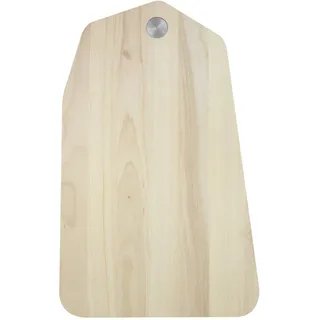Zweig Design Schneidebrett, Holz, Silber, Groß