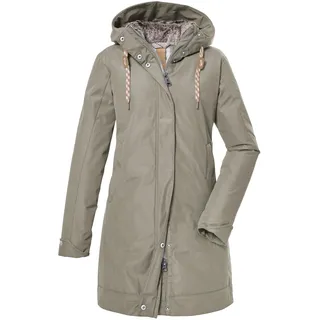 G.I.G.A. DX Damen Winterparka/Funktionsparka mit Kapuze GW 13 WMN PRK, elefant, 46,