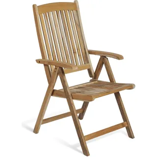 Harms Import Hochlehner JAVA Klappsessel 58 x 67 x 107 cm braun