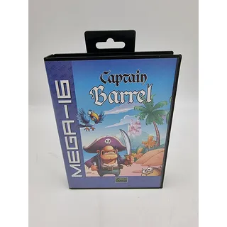 Captain Barrel Für Sega Megadrive Brand Neu Verschlossen