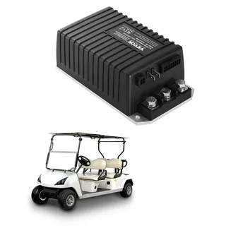 Vevor Geschwindigkeitsregler für Golfwagen, 48 V 250 A Ersatz für Gleichstrommotor-Controller für EZGO TXT Golfwagen, Schutzart IP65, Gehäuse aus Alu ABS, kompatibel mit Modellen 1206HB-5201
