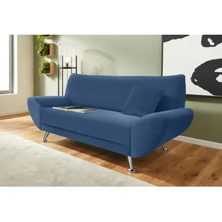 Home Affaire 2-Sitzer Saltare Kunstleder 174 x 78 x 82 cm Blau