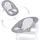 Alpha Wippe 2in1 Babywippe/Wipptier Grau - Grau