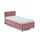 Cool Polsterbett 140 x 200 cm Braun/Rosa
