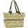 Shopper Synthetik Viola Yellow