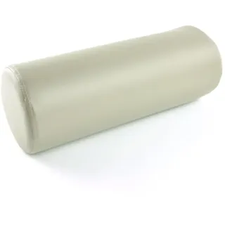 Teqler Nackenrolle mit Kunstlederbezug