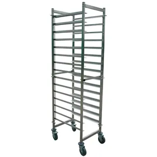Garcia de Pou Trolley für Kuchen Racks 16 Level, Edelstahl, silber, 30 x 30 x 30 cm