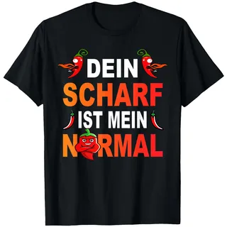 Chili Peperoni Peperoncini Scharfes Essen Jalapenos Scoville T-Shirt