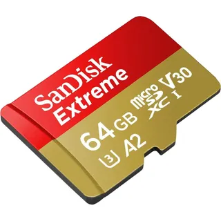 Extreme microSDXC UHS-I U3 A2 64 GB