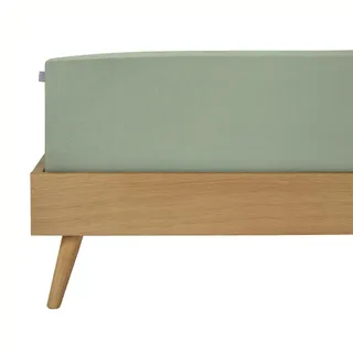 SCHIESSER Spannbettlaken Jersey 180 x 200 cm grün