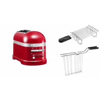 Artisan Toaster 5KMT2204 EER inkl. Brötchenaufsatz empire red