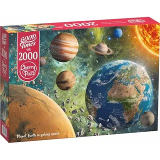CHERRY PAZZI Puzzle Planet Erde in der Galaxis 2000 Teile