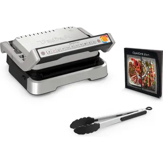 Tefal OptiGrill 2in1 Elektrischer Kontaktgrill, Edelstahl TEFAL GC773D30