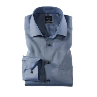 Olymp Hemd Modern Fit Blau 40