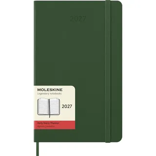 Moleskine Tageskalender 2027 Grün