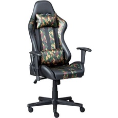 Bild von Inter Link - Gaming - Bürostuhl - Ergonomischer Stuhl - Camouflage Design - Action Hero
