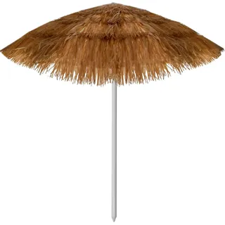 Linder Exclusiv Sonnenschirm, Strandschirm,UV-Schutz 30,Hawaii Braun - Braun