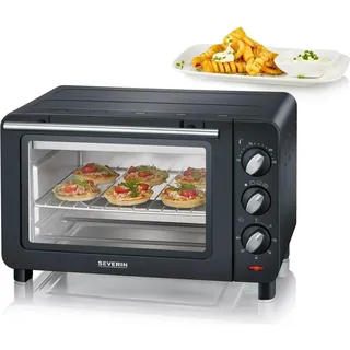 Severin TO 2042 Back und Toastofen 1200W schwarz