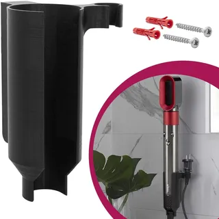 mobilefox Halterung passend für Dyson Airwrap Wandhalter Haarstyler Zubehör Wandhalterung Halter