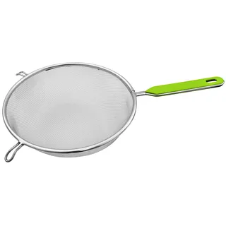 Fackelmann Sieb Ø 20 cm Edelstahl Grün/Silber