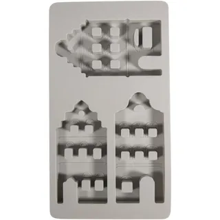 Rayher Silikon Gießform Nordic Häuser 3 Einzelmotive 14,5 x 26 x 1,7 cm
