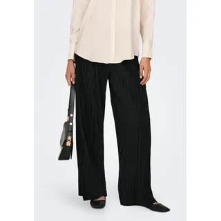Only Onlravenna Plisse Pant Schlupfhose Schwarz M