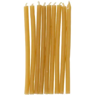Folat ECO Bienenwachskerzen 10 cm gelb 24 St.