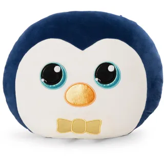 NICI Kissen Glubschis Pinguin Sniffy 35 x 30 cm Blau