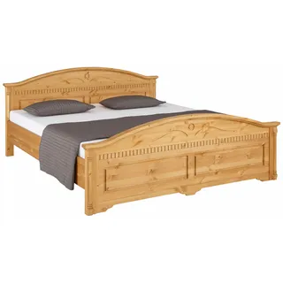 otto home »Graz, hohe Belastbarkeit, klassischer Landhausstil, FSC® zertifiziert« Breite/Belastbarkeit 180cm/220 KG, 90cm/=120KG, mit dekorativen Fräsungen, inklusive Lattenrost,