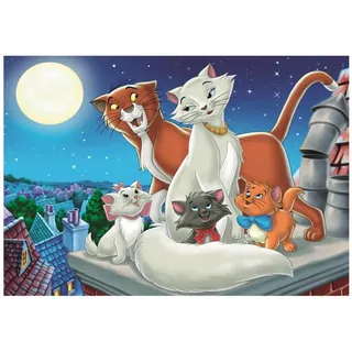 CLEMENTONI Puzzle Super Color Disney Animals, 30 Teile.