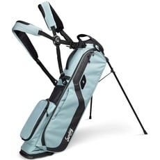 Sunday Golf EL Camino Golftasche von - Leichte Standtasche mit doppeltem Gurt - Einfach zu tragen - Passend für einen kompletten Schlägersatz. Perfekt für Wanderer, Golfwagen (Meerschaum)